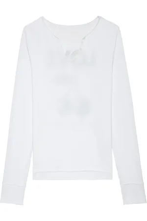 Zadig & Voltaire T-shirt à col tunisien