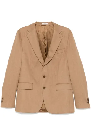 Fursac Blazer à effet brossé