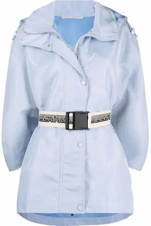 Stella McCartney Veste ceinturée à capuche