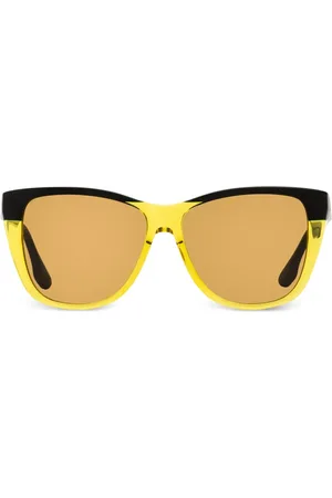 Victoria Beckham Lunettes de soleil carrées à design colour block