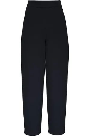 AKRIS Pantalon en coton à taille haute