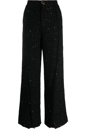 GCDS Pantalon de tailleur en tweed