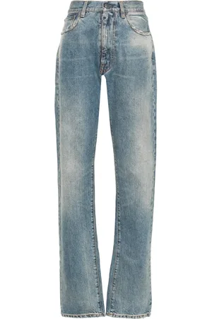 Maison Margiela Jean droit à effet usé