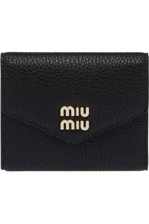 Miu Miu Portefeuille à logo lettre