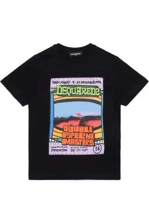 Dsquared2 T-shirt en coton à imprimé graphique