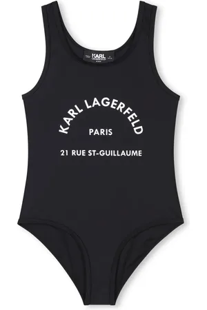 Karl Lagerfeld Maillot de bain à logo imprimé