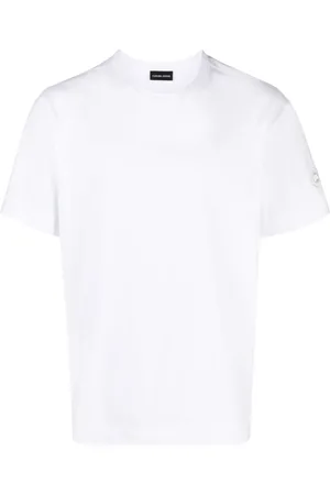 Canada Goose T-shirt en coton à patch logo