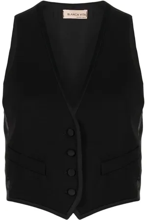BLANCA Gilet à col v