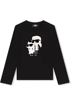 Karl Lagerfeld T-shirt à imprimé Ikonik Karl