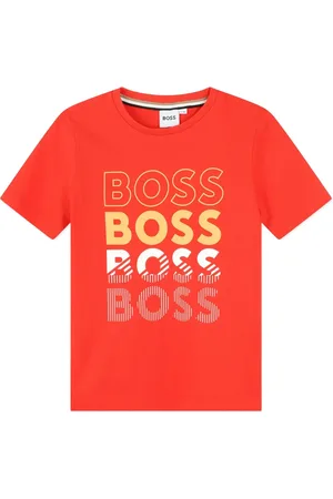 HUGO BOSS T-shirt en coton à logo imprimé