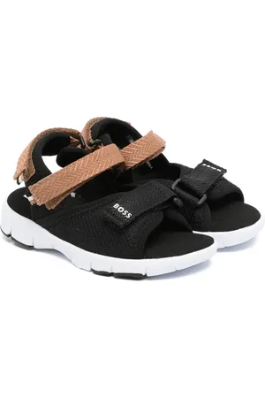 HUGO BOSS Chaussons à logo imprimé