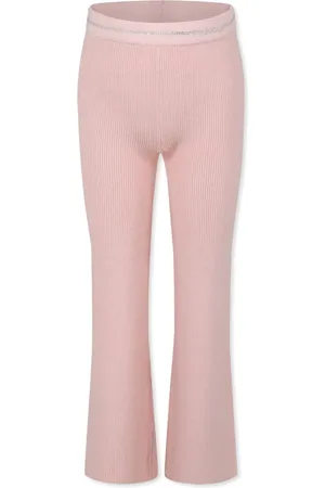 Pinko Pantalon à logo strassé