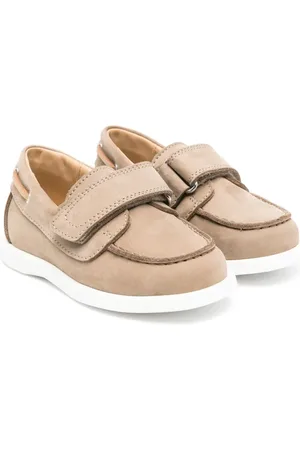 ANDREA MONTELPARE Chaussures bateau en cuir