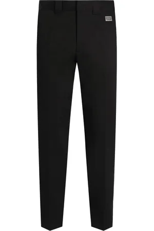 Dolce & Gabbana Pantalon à plaque logo