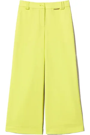 Twin-Set Pantalon palazzo en crêpe