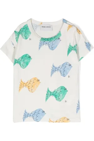 Bobo Choses T-shirt en coton à imprimé animalier