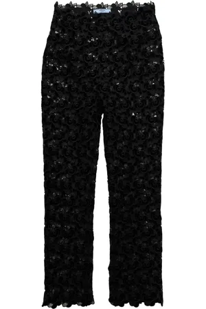 Prada Pantalon en guipure
