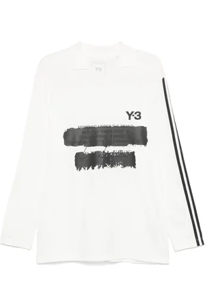 Y-3 X adidas polo à logo imprimé
