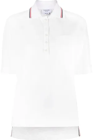 Thom Browne Polo à rayures RWB