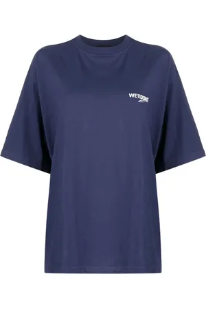 We11 Done T-shirt en coton à logo imprimé