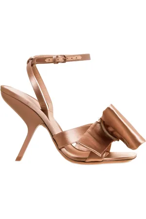 Salvatore Ferragamo Sandales à nœud asymétrique 105 mm