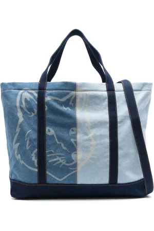 Maison Kitsuné Sac cabas à imprimé Fox Head