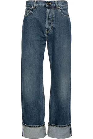 Alexander McQueen Jean droit Turn-Up