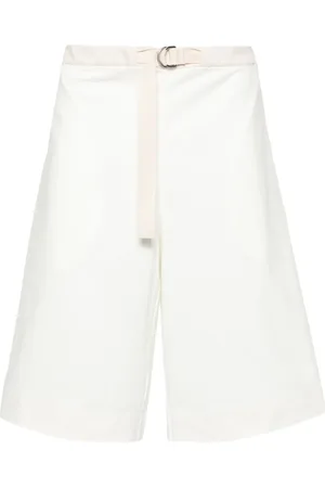 Jil Sander Short de sport en coton à coupe ample