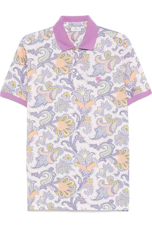 Etro Polo à motif cachemire