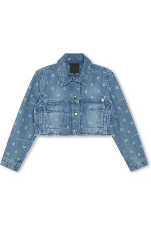 Givenchy Veste en jean à coupe courte