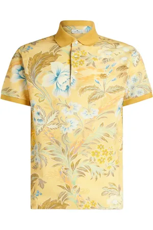 Etro Polo en coton à fleurs