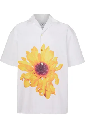 J.W.Anderson Chemise en coton à fleurs