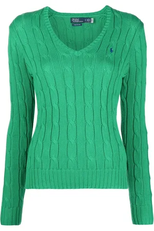 Ralph Lauren Pull en maille torsadée