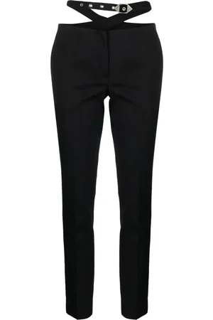 The Attico Pantalon palazzo à taille nouée
