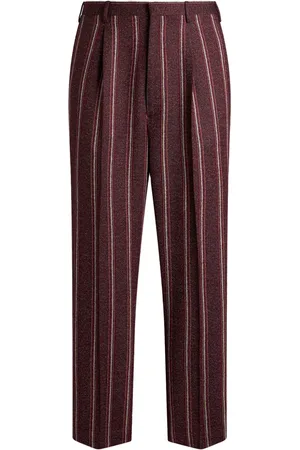 Etro Pantalon de costume à rayures