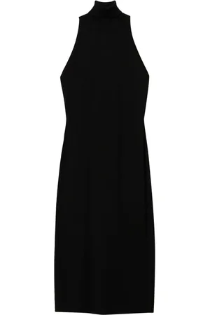 Twin-Set Robe mi-longue à dos-nu
