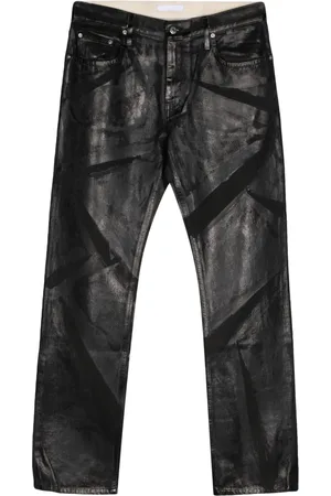 Helmut Lang Jean droit à taille basse