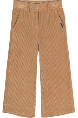 MONNALISA Pantalon en velours côtelé à coupe ample