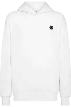 Philipp Plein Hoodie en coton à strass
