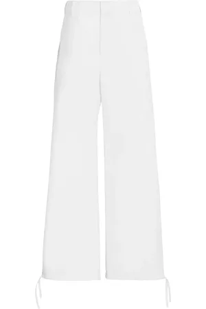 Marni Pantalon droit à logo brodé