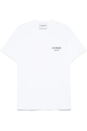 Iceberg T-shirt à logo brodé