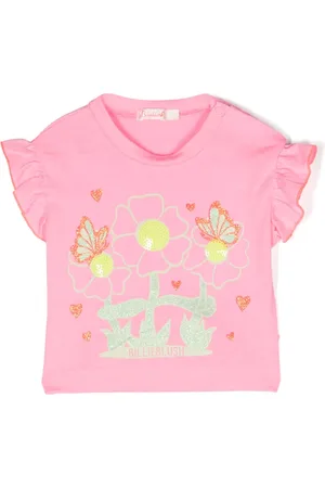 Billieblush T-shirt en coton à imprimé graphique