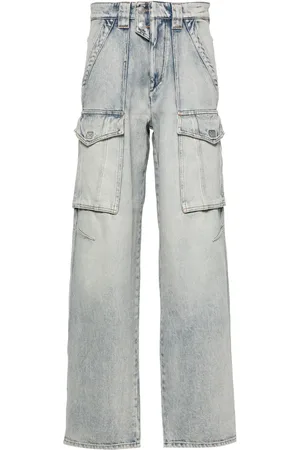 Marant Etoile Jean à effet délavé