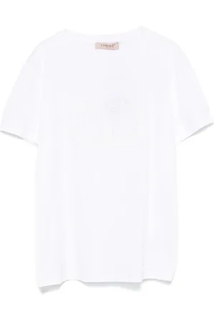 Twin-Set T-shirt à logo brodé