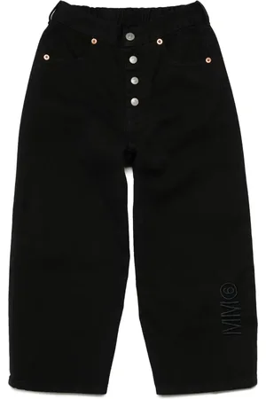 Maison Margiela Jean à logo brodé
