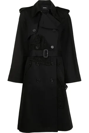 GOEN.J Trench à design à empiècements