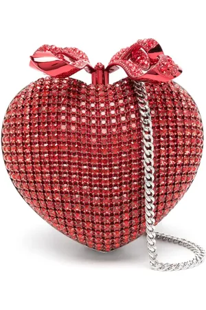 Self-Portrait Pochette Crystal Heart