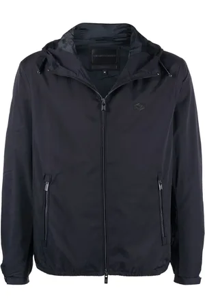 Emporio Armani Veste imperméable à capuche