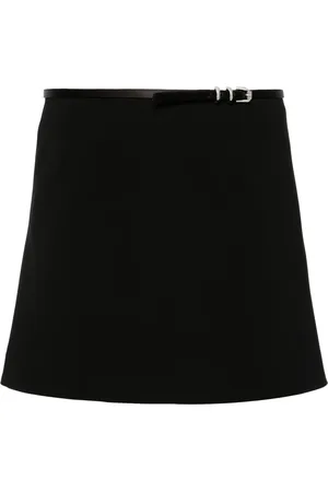 Givenchy Minijupe portefeuille à taille ceinturée