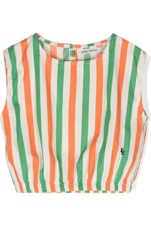 Bobo Choses T-shirt rayé à design sans manches